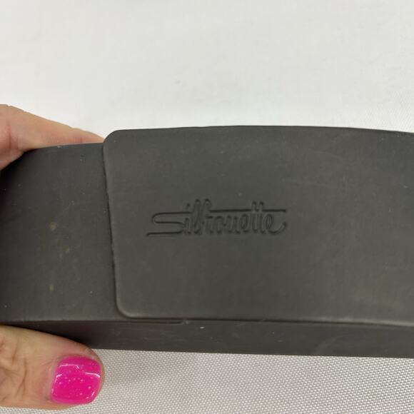 Silhouette 5561 Eyeglasses FRAMES 9040 Black ..[]19-150 Austria Titanium J812 - Picture 3 of 16